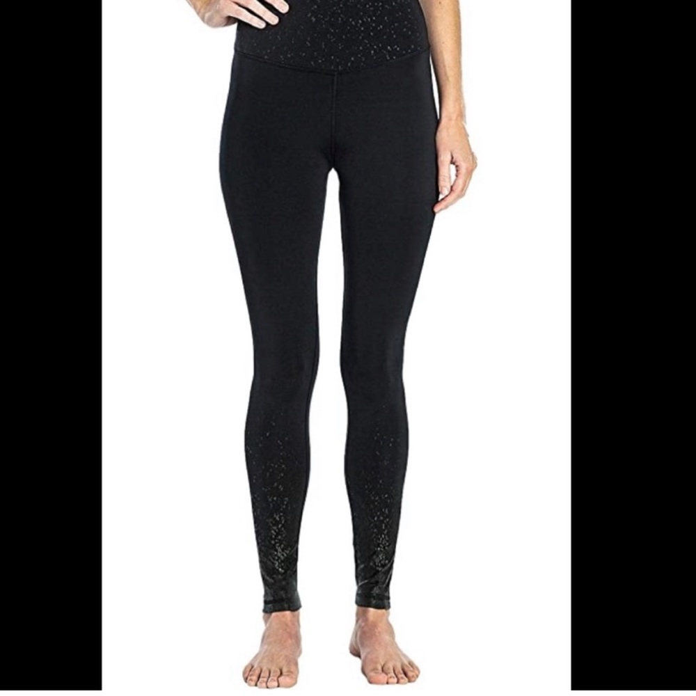 Z by Zobha black ombré shine leggings